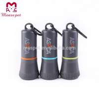 Flashlight dispenser with dog waste bag pet accessory dog poop bag dispenser