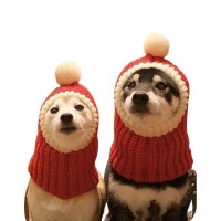 Christmas pet supplies costumes pet christmas santa hat for dogs cats