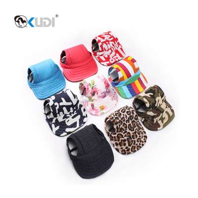 Fashion outdoor baseball style pet top hats