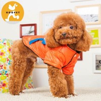 Fashion orange ski suit accessorize dog clothes online supplies pet products